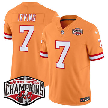 Bucky Irving Tampa Bay Buccaneers orange FUSE jersey
