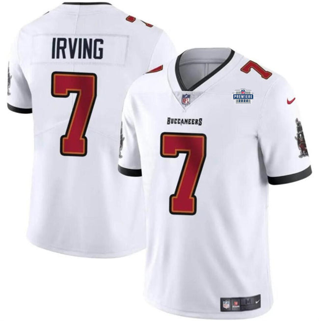 Bucky Irving Tampa Bay Buccaneers white jersey