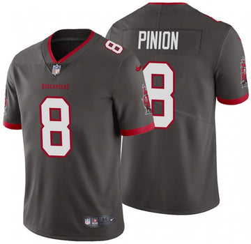 Bradley Pinion Tampa Bay Buccaneers grey jersey