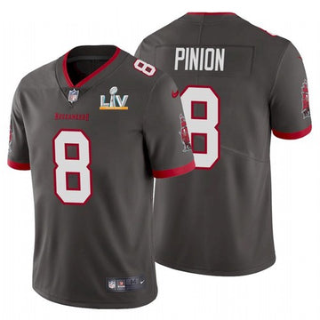Bradley Pinion Tampa Bay Buccaneers grey jersey