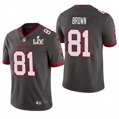 Antonio Brown Tampa Bay Buccaneers grey jersey