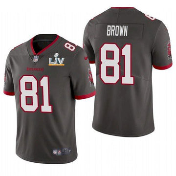 Antonio Brown Tampa Bay Buccaneers grey jersey