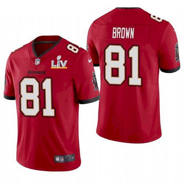Antonio Brown Tampa Bay Buccaneers red jersey