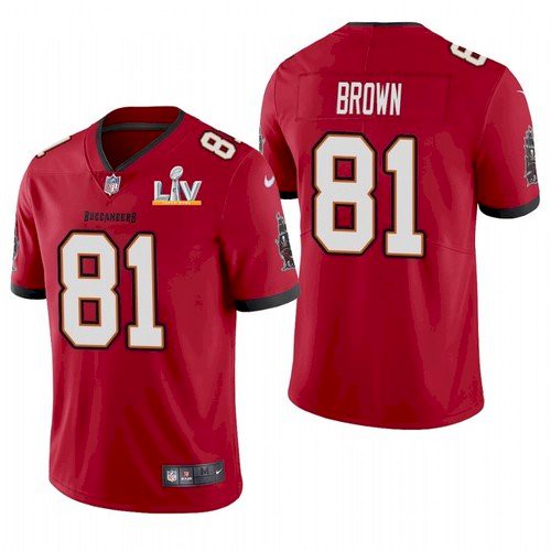 Antonio Brown Tampa Bay Buccaneers red jersey