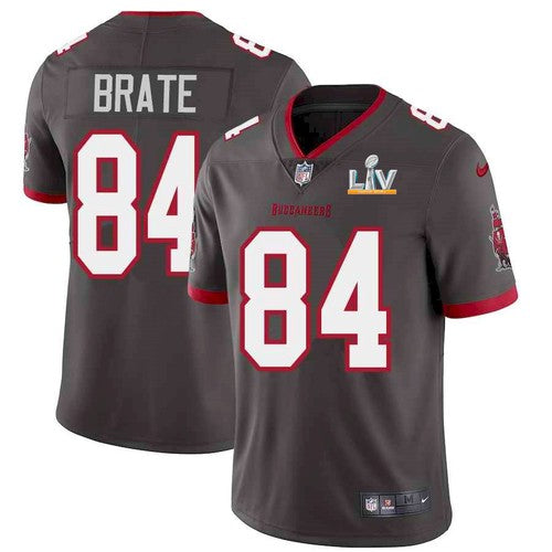 Cameron Brate Tampa Bay Buccaneers grey jersey