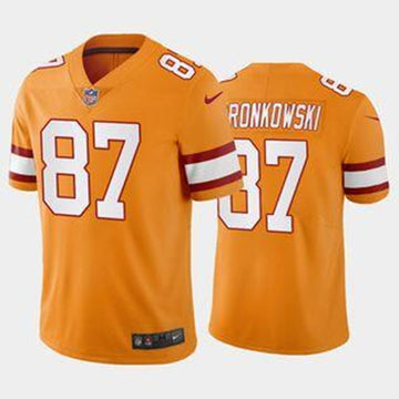 Rob Gronkowski Tampa Bay Buccaneers orange jersey