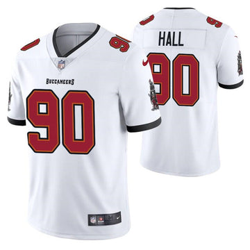 Logan Hall Tampa Bay Buccaneers white jersey