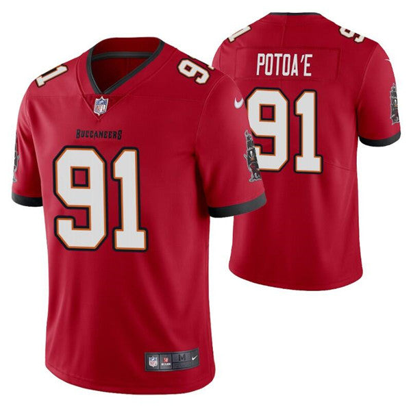 Benning Potoa'e Tampa Bay Buccaneers red jersey