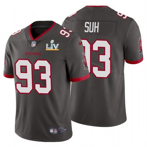 Ndamukong Suh Tampa Bay Buccaneers grey jersey