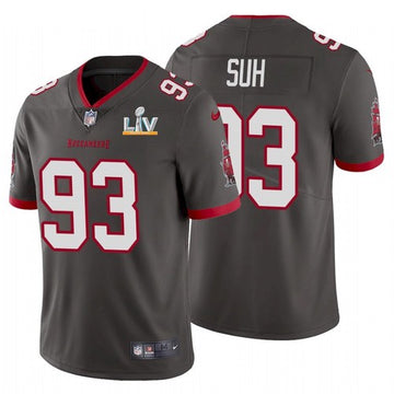 Ndamukong Suh Tampa Bay Buccaneers grey jersey