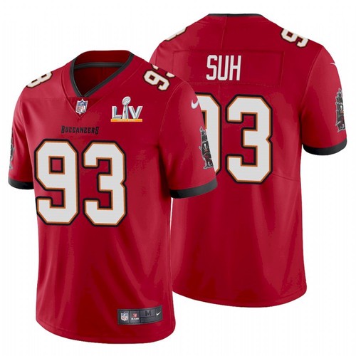 Ndamukong Suh Tampa Bay Buccaneers red jersey