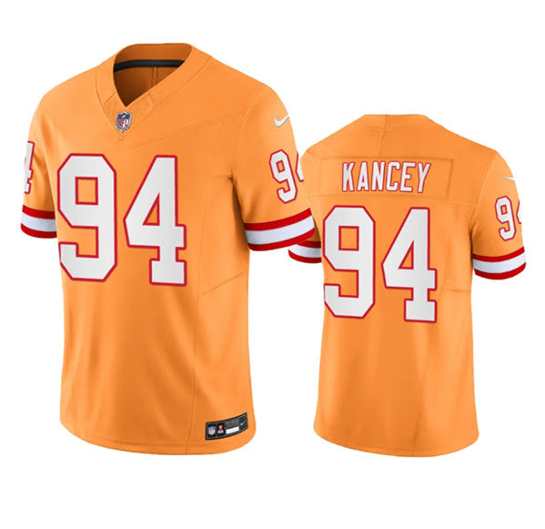 Calijah Kancey Tampa Bay Buccaneers orange FUSE jersey