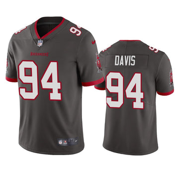 Khalil Davis Tampa Bay Buccaneers grey jersey