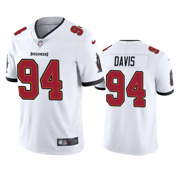 Khalil Davis New Tampa Bay Buccaneers white jersey