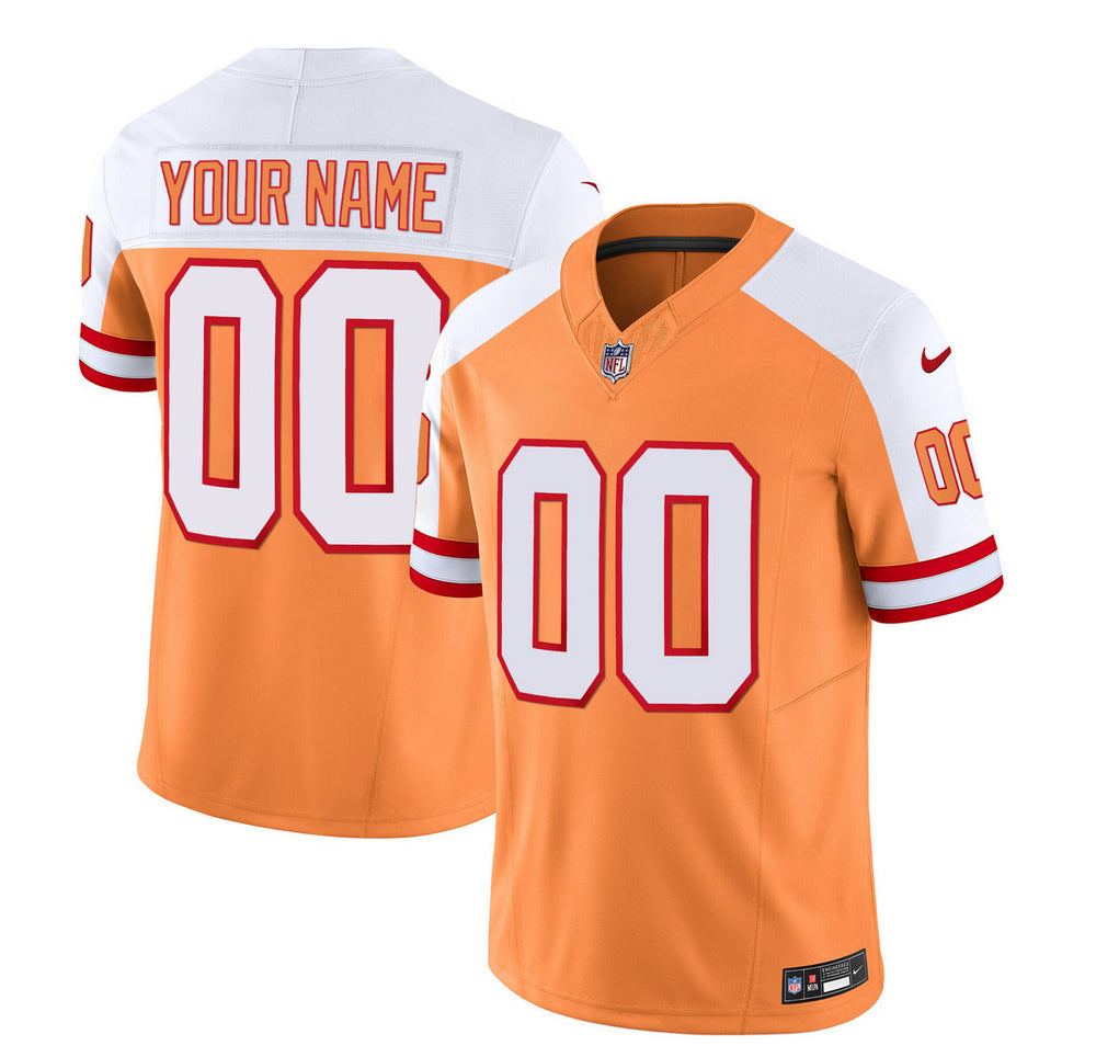 Custom Tampa Bay Buccaneers Throwback jersey