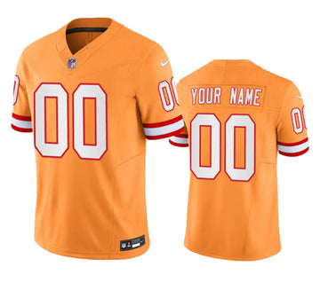 Custom Tampa Bay Buccaneers orange FUSE jersey