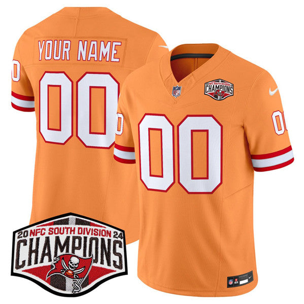 Custom Tampa Bay Buccaneers orange FUSE jersey