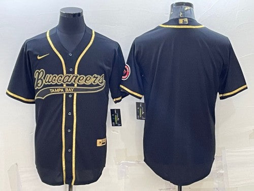 Custom Tampa Bay Buccaneers black jersey