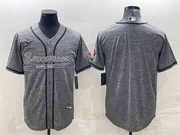 Custom Tampa Bay Buccaneers gray jersey