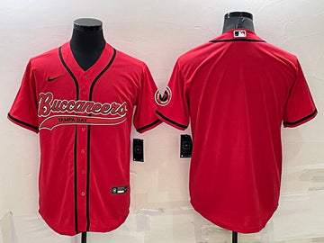 Custom Tampa Bay Buccaneers red jersey