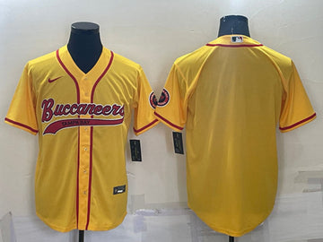 Custom Tampa Bay Buccaneers yellow jersey