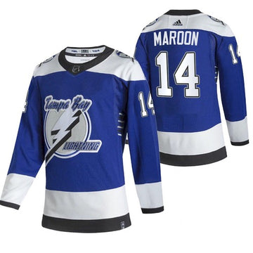 Pat Tampa Bay Lightning maroon Reverse Retro jersey