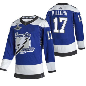 Alex Killorn Tampa Bay Lightning blue Reverse Retro jersey