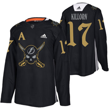 Alex Killorn Gasparilla Tampa Bay Lightning black jersey