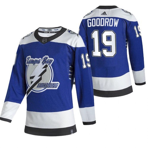 Barclay Goodrow Tampa Bay Lightning blue Reverse Retro jersey