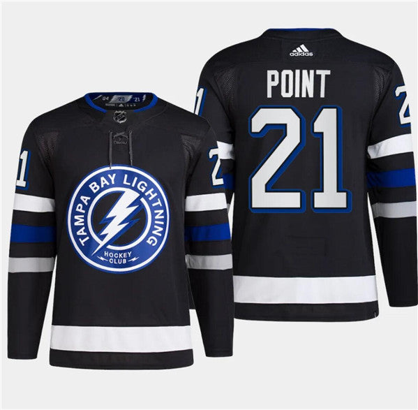 Brayden Point Tampa Bay Lightning black Alternate jersey