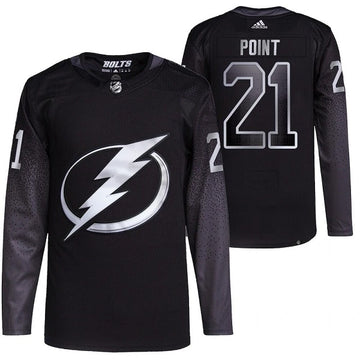 Brayden Point Tampa Bay Lightning black jersey