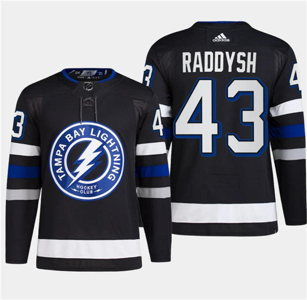 Darren Raddysh Tampa Bay Lightning black Alternate jersey