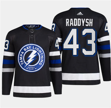 Darren Raddysh Tampa Bay Lightning black Alternate jersey