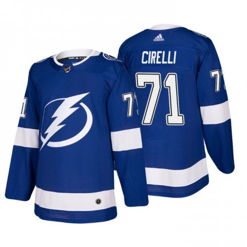 Anthony Cirelli Tampa Bay Lightning blue jersey