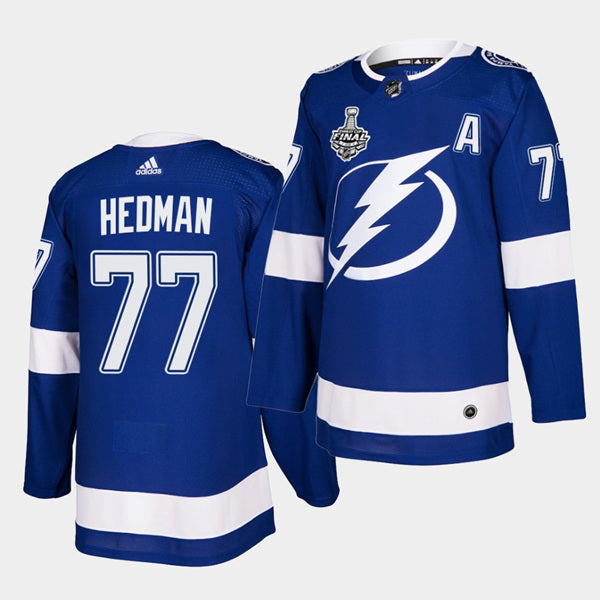Victor Hedman Tampa Bay Lightning blue jersey