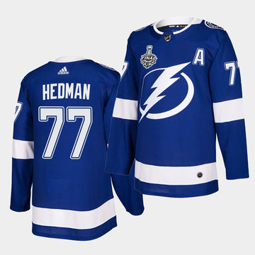 Victor Hedman Tampa Bay Lightning blue jersey