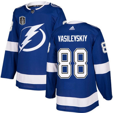 Andrei Vasilevskiy Tampa Bay Lightning blue jersey