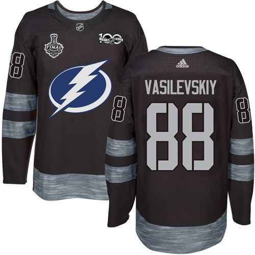 Andrei Vasilevskiy Tampa Bay Lightning black jersey