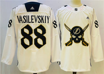 Andrei Vasilevskiy Tampa Bay Lightning white jersey