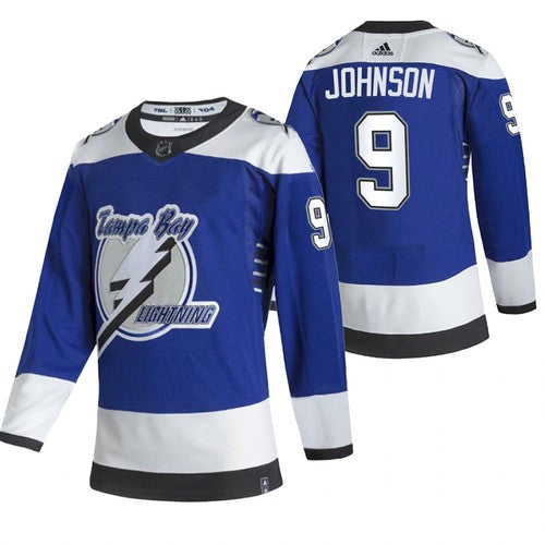 Tyler Johnson Tampa Bay Lightning blue Reverse Retro jersey