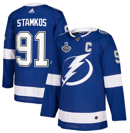 Steven Stamkos Tampa Bay Lightning blue jersey