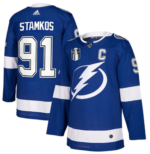 Steven Stamkos Tampa Bay Lightning blue jersey