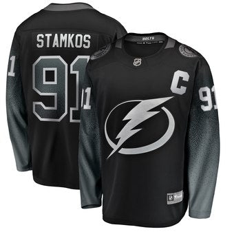 Steven Stamkos Tampa Bay Lightning black jersey