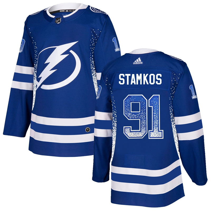 Steven Stamkos Tampa Bay Lightning blue Fashion jersey