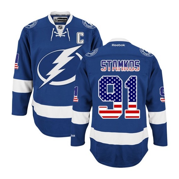 Steven Stamkos Tampa Bay Lightning royal jersey