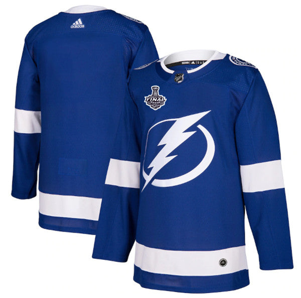 Custom Tampa Bay Lightning blue jersey