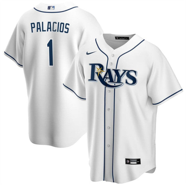 Richie Palacios Tampa Bay Rays white jersey
