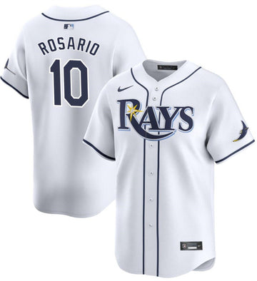 Amed Rosario Tampa Bay Rays white Home jersey
