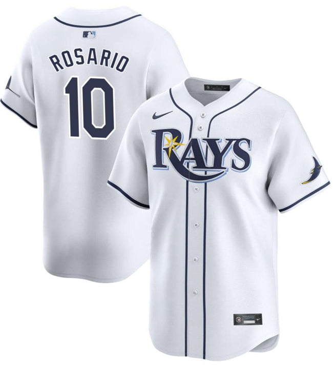 Amed Rosario Tampa Bay Rays white Home jersey