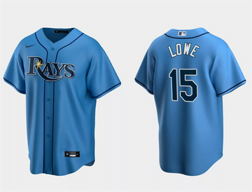 Josh Lowe Tampa Bay Rays blue jersey